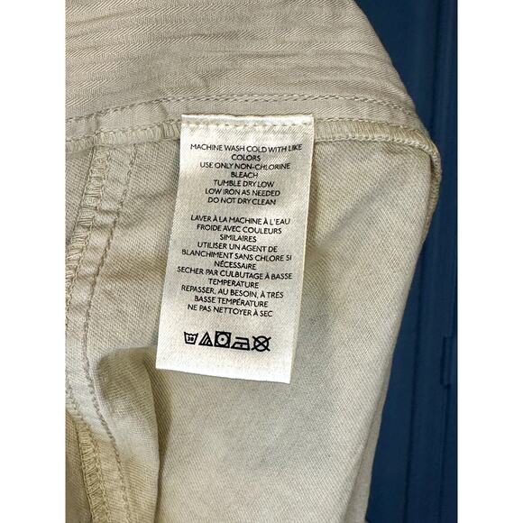 Free People NWT Pleated Khaki Short sz8 - Picture 5 of 7